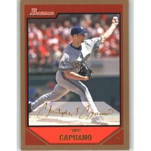 2007 Bowman Gold #154 Chris Capuano   Milwaukee Brewers 