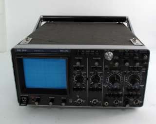 Philips PM 3621 Dual Channel 120MHz Analog Oscilloscope  