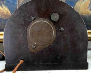 1939 44 antique 6B13   Magnolia ART DECO TELECHRON~STRIKE~MANTEL CLOCK 