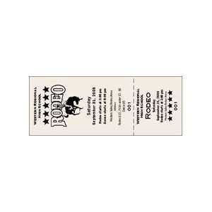 Rodeo General Admission Ticket 001