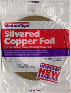 Silvered Copper Foil   3/16