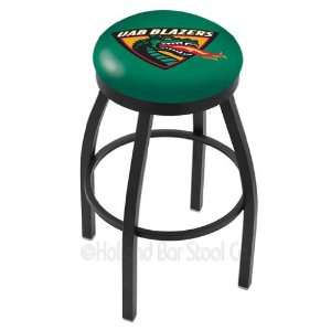  30 UAB Bar Stool   Swivel With Black Ring and Black 
