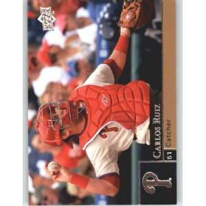  2009 Upper Deck #805 Carlos Ruiz   Phillies (Baseball 