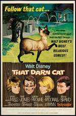 That Darn Cat 1965 Original U.S. One Sheet Movie Poster  