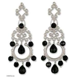  Onyx earrings, Ritual Adornments Jewelry