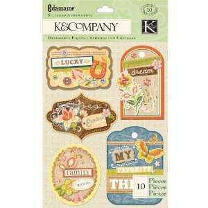    K&Company Edam me Stitched Adornments Arts, Crafts & Sewing