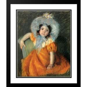  Cassatt, Mary, 20x23 Framed and Double Matted Child In 