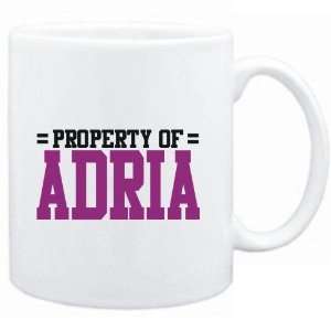    Mug White  Property of Adria  Female Names