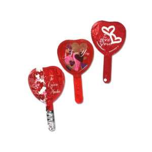  Bulk Pack of 100   50 pack of 4 inch mylar love and heart balloons 