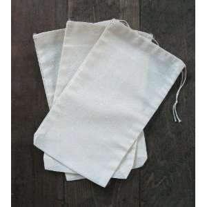  wholesale lot of 400 muslin bags approximately 6x10 inches 