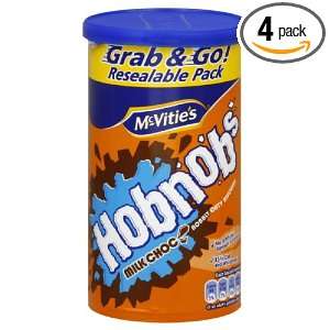 McVites Hob Nob Milk Chocolate Tubes, 8.80 Ounce (Pack of 4)  