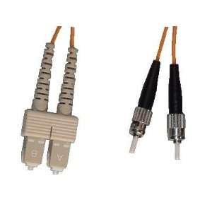  SC/PC to ST/PC duplex multi mode 62.5/125 fiber patch cord 