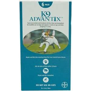  4 Month Supply Of Advantix For Dogs 10 22 Lbs. ADVX TEAL 