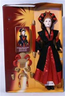 1998 Hasbro Star Wars Ultimate Hair Queen Amidala Doll  