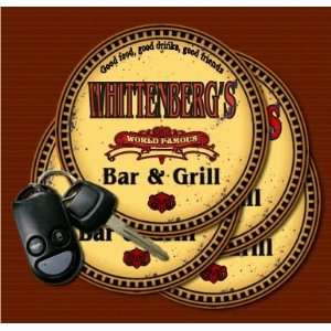  WHITTENBERGS Family Name Bar & Grill Coasters Kitchen 