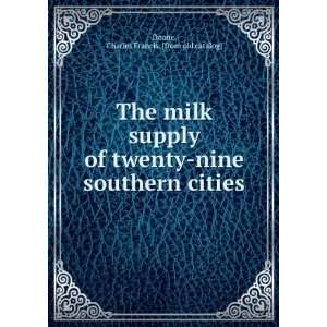  nine southern cities Charles Francis. [from old catalog] Doane Books