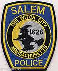 salem 1626 blue massachusetts witch city shoulder police patch fire