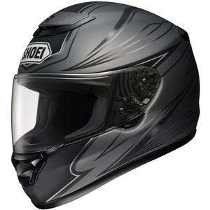  Shoei Qwest Airfoil Black/Silver Helmet   Large 