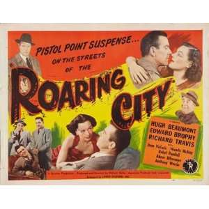 Roaring City Poster Movie 11 x 14 Inches   28cm x 36cm Dessie Flynn 