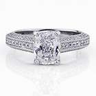 40ct Cushion Cut Diamond Engagement Ring and Anniversary Ring items 