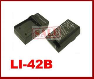 Li 42B Battery CHARGER OLYMPUS FE 240 FE 230 FE 220 li42b li 40 li40 