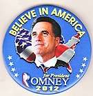Mitt Romney Arizona Believe Feb 28 2012 button  