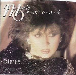 MARIE OSMOND * PICTURE SLEEVE ONLY 45 * 1985 Read My Lips * FACTORY 