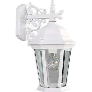   Collection Textured White 1 light Wall Lantern