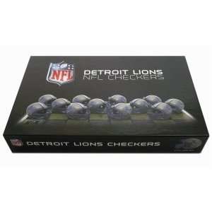  Detroit Lions NFL Checker Set