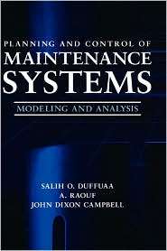 Planning Control Maintenance, (0471179817), Duffuaa, Textbooks 