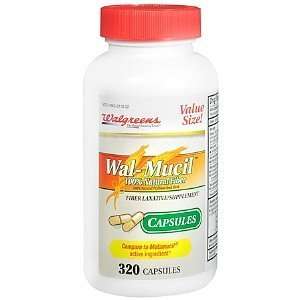   Wal Mucil Fiber Laxative/Supplement Capsules 
