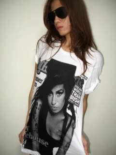 Amy Winehouse RIP Tribute R&B Jazz Soul Singer T Shirt M  