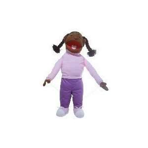  PUPPETS   Afro American Girl   Novelty Gift Office 