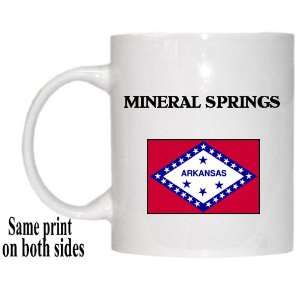   US State Flag   MINERAL SPRINGS, Arkansas (AR) Mug 