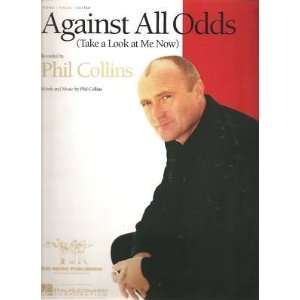  Sheet Music Against All Odds Phil Collins 87 Everything 