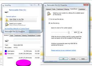 VX Nano 16GB USB Drive SSD Vista ReadyBOOST Windows 7  