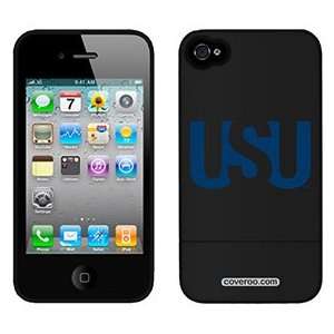  Utah State University USU on AT&T iPhone 4 Case by Coveroo 