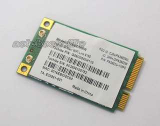 Intel 512ANX MMW WiMax/WiFi Link 5150 Mini PCI E Card  