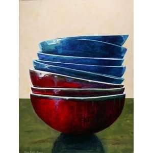  Balance of the Bowls II by Claire Pavlik Purgus 36 X 24 