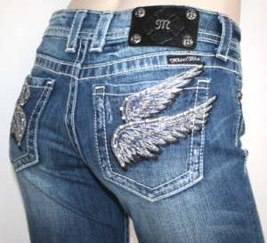 MISS ME Jeans Soaring Wing JP5163B4 NR Boot New So Hot  