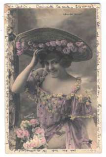 FRANCE ACTRESS LOUISE WILLY UNDIVIDED CPA POSTCARD  