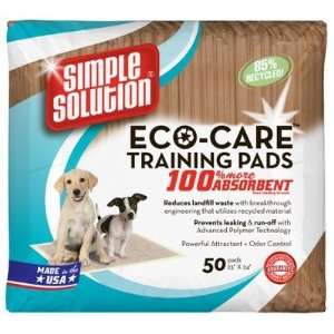  Eco Care Puppy Training Pads   50 Pad Pack