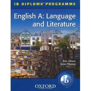   and Literature (Ib Diploma Programme) [Paperback] Rob Allison Books
