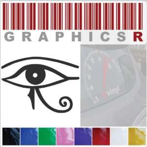  Sticker Decal Graphic   Egyptian Eye Of Horus Hieroglyphs 