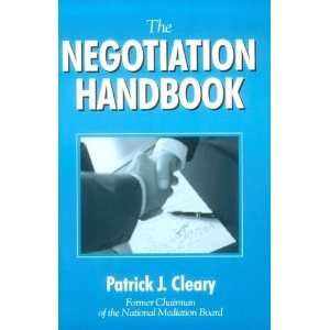    The Negotiation Handbook [Paperback] Patrick J. Cleary Books