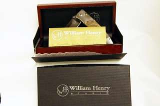 brand william henry studio model b30 tbeb blade tungsten dlc coated 