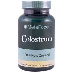  Metafoods Colostrum 100% Pure New Zealand 120 Veg Caps 