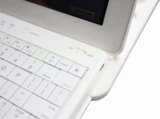 Bluetooth Keyboard 360° Rotating Case Stand For iPad 2  