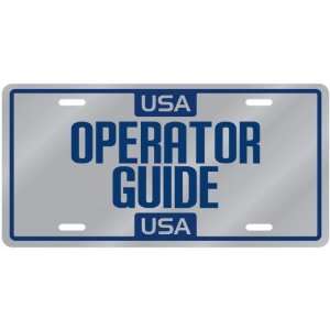  New  Usa Operator  License Plate Occupations