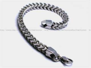 5mm x 8.5 Men Cool Heavy Curb Chain Stainless Steel Link Bracelet 